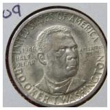 1946 Booker T Washington Silver Comm Half