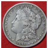 1894 O Morgan Silver Dollar Coin