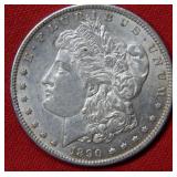 1890 CC Morgan Silver Dollar Coin
