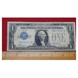 1928 A $1 Silver Certificate - Funny Back