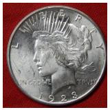 1923 D Peace Silver Dollar Coin