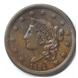1838 Large Cent Coin