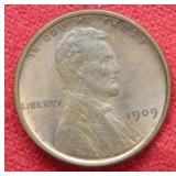 1909 VDB Lincoln Wheat Cent