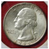 1944 Washington Silver Quarter