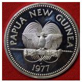 1977 Papua New Guinea Silver Commemorative