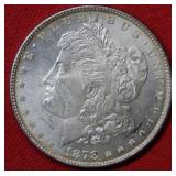 1878 7/8 Tail Feathers Morgan Silver Dollar Coin