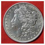 1897 O Morgan Silver Dollar Coin