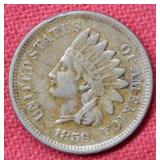 1859 Indian Head Cent - First Year -Copper Nickel