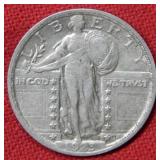 1923 Standing Liberty Silver Quarter