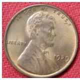 1929 Lincoln Wheat Cent - Red/Brown