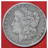 1878 CC Morgan Silver Dollar Coin