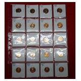 (20) Proof Lincoln Cents back to 1957