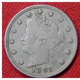 1891 Liberty Head Nickel