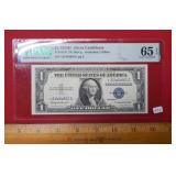 1935 H US $1 Silver Certificate PMG65 EPQ FR#1618