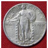 1930 Standing Liberty Silver Quarter