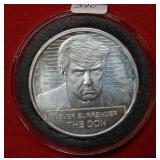 1oz .999 Silver Round - "Trump Mug Shot"