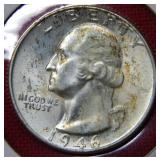 1946 Washington Silver Quarter