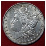 1899 Morgan Silver Dollar Coin