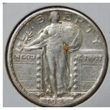 1924 S Standing Liberty Silver Quarter