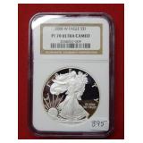 2008 W Silver Eagle 1oz NGC PF 70 Ultra Cameo