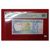 ND 1989 Malta Currency PMG 65 EPQ