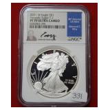 2021 W Silver Eagle 1oz NGC PF70 Ultra Cameo