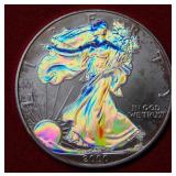 2000 Silver Eagle - Holographic Colorization - 1oz