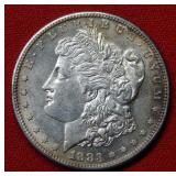 1883 S Morgan Silver Dollar Coin