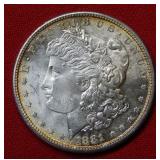 1881 S Morgan Silver Dollar Coin