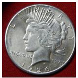 1926 Peace Silver Dollar Coin