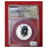 2014 W Kennedy Silver Rev Proof Half ANACSPF70DCAM