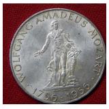 1956 Austria 2.5 Shilling Silver Commemorative