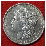 1899 Morgan Silver Dollar Coin