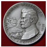 1869/1969 John Powell  Grand Canyon .999 Silver Co