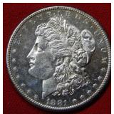 1881 S Morgan Silver Dollar Coin