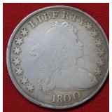 1800 Bust Silver Dollar