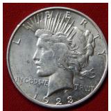 1923 D Peace Silver Dollar Coin