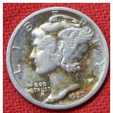 1927 S Mercury Silver Dime Coin