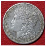 1884 S Morgan Silver Dollar Coin