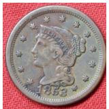 1853 Large Cent
