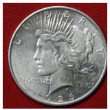 1926 D Peace Silver Dollar