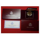1999 Silver Proof Dolley Madison Comm Dollar