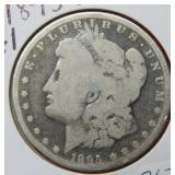 1895 O Morgan Silver Dollar Coin