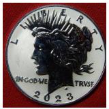 2023 S Rev Proof Peace Silver Dollar Commemorative