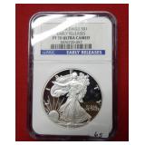 2007 W Silver Eagle 1oz NGC PF70 Ultra Cameo