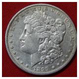 1899 O Micro O Morgan Silver Dollar Coin