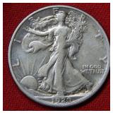 1920 S Walking Liberty Silver Half Dollar
