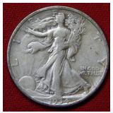 1934 D Walking Liberty Silver Half Dollar Coin