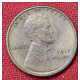 1915 S Lincoln Wheat Cent - Cleaned