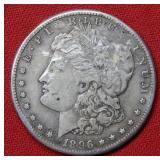 1896 S Morgan Silver Dollar
